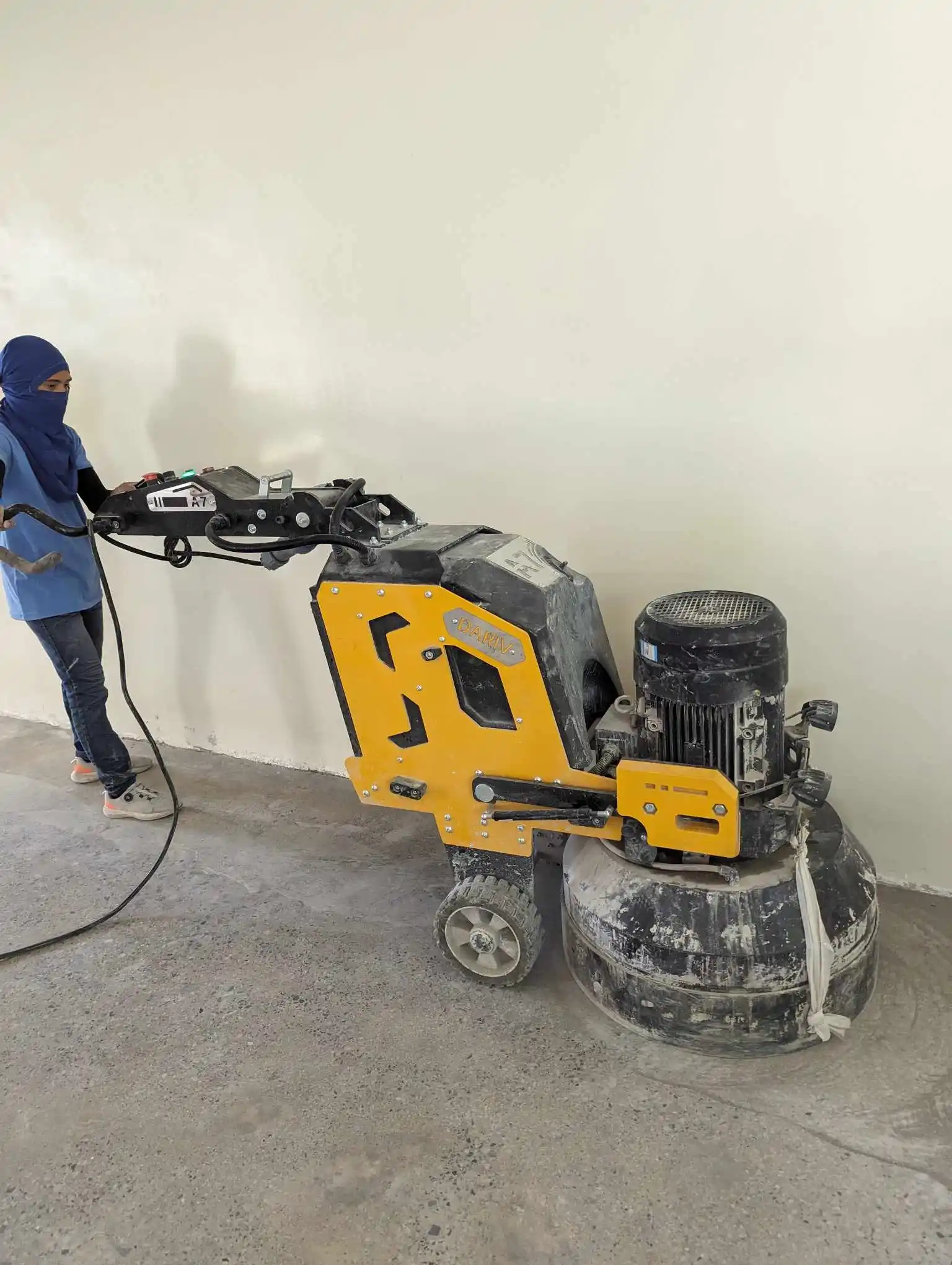 2026  Automatic Walk Behind 27 Inch Epoxy Concrete Grinder Floor Grinding and Polishing Machine 15HP Motor