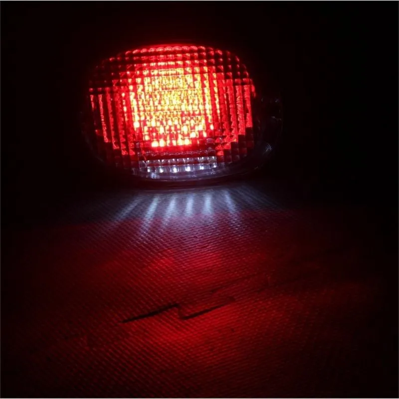 NEW HOT In Stock-For Fatboy Sportster Dyna Road King Glides Fatboy Xl 883 1200 Compatible Tail Light Rear Lamp Turn Signa