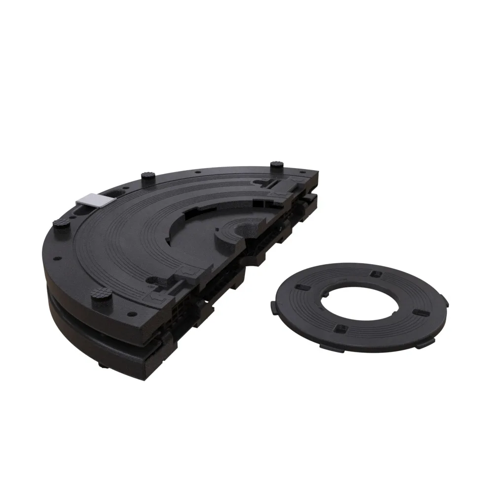 

Оптовая продажа: Складной полусферический мяч для йоги и пилатеса, 58 см, нескользящий, матовый, прочный, для тренировок