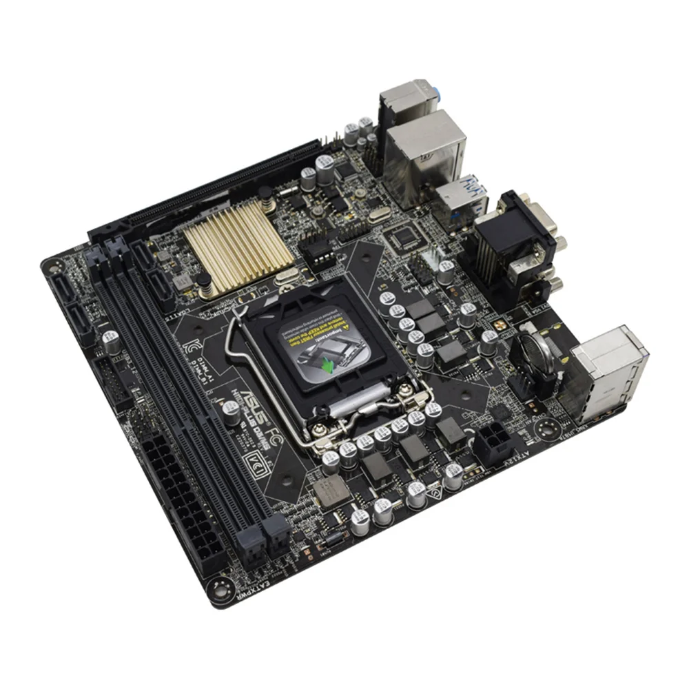 ASUS H110I-PLUS D3/MS Motherboard Support i7-6700K i5-6600K 6500 i3-6300 G3900 CPU 2xDDR3 LGA 1151 Mini-ITX H110 Mainboard