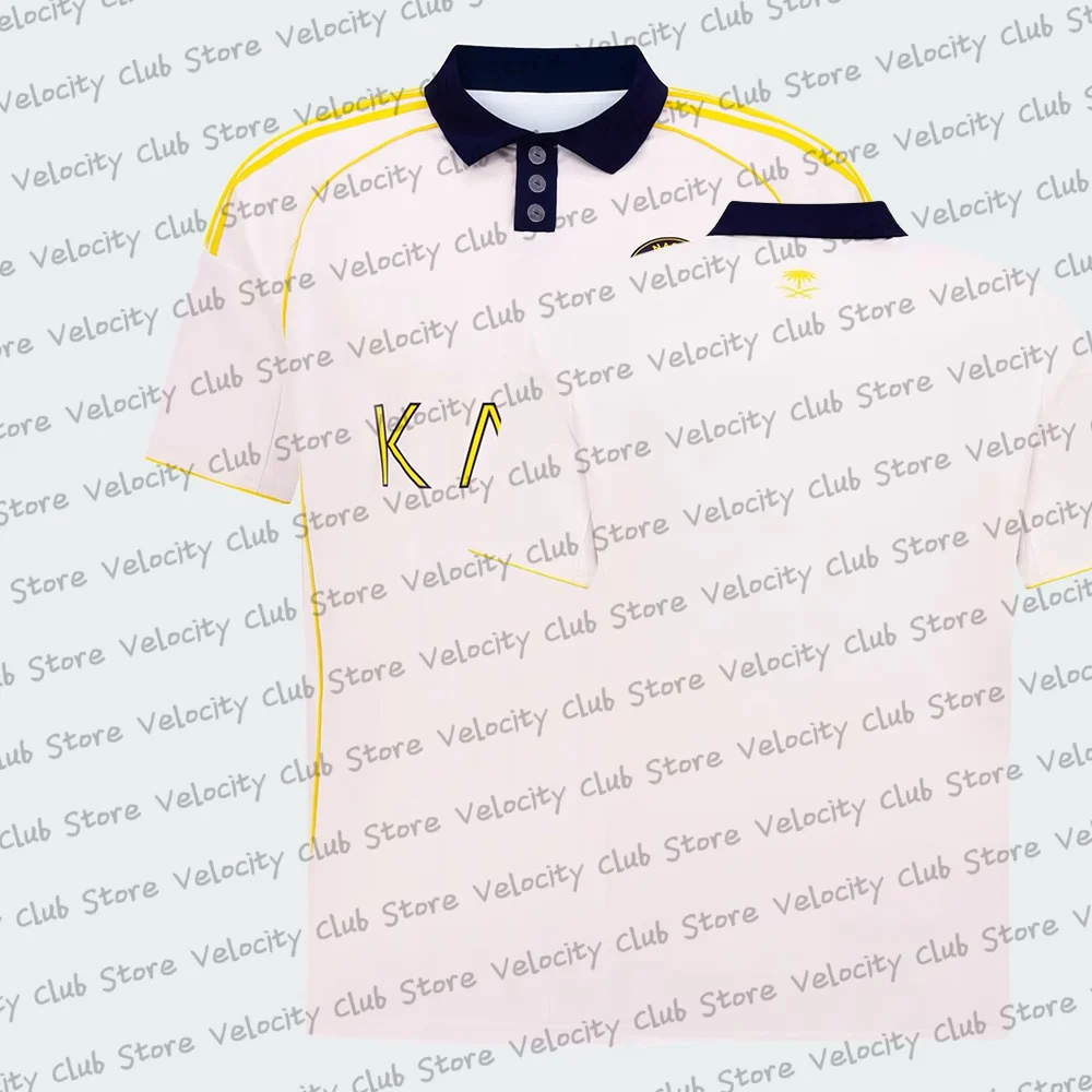 

25-26 Summer New Arrivals Men's Football Jerseys Al-Nassr Third Kit Quick Drying Motorcycle Shirts Team Uniform Football Jerseys