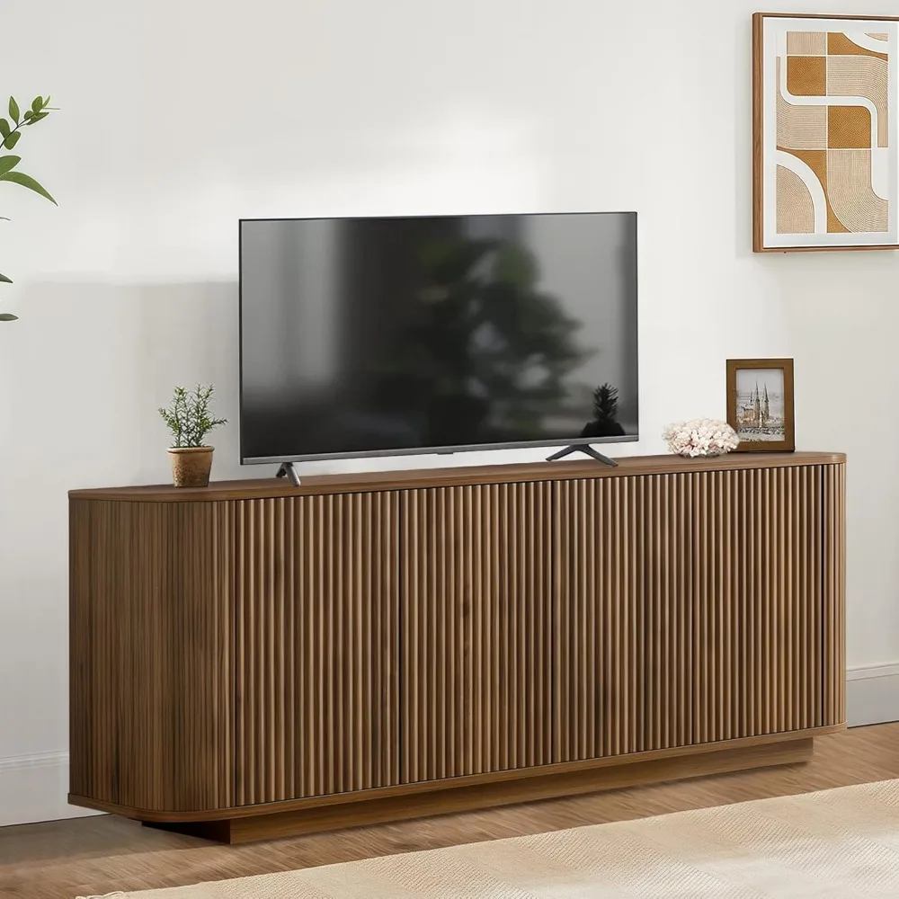 64" Fluted Tv Stand… - image