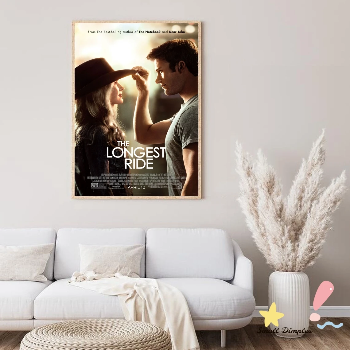 The Longest Ride Movie Poster Canvas Art Print Home Decoration Wall Painting ( No Frame )