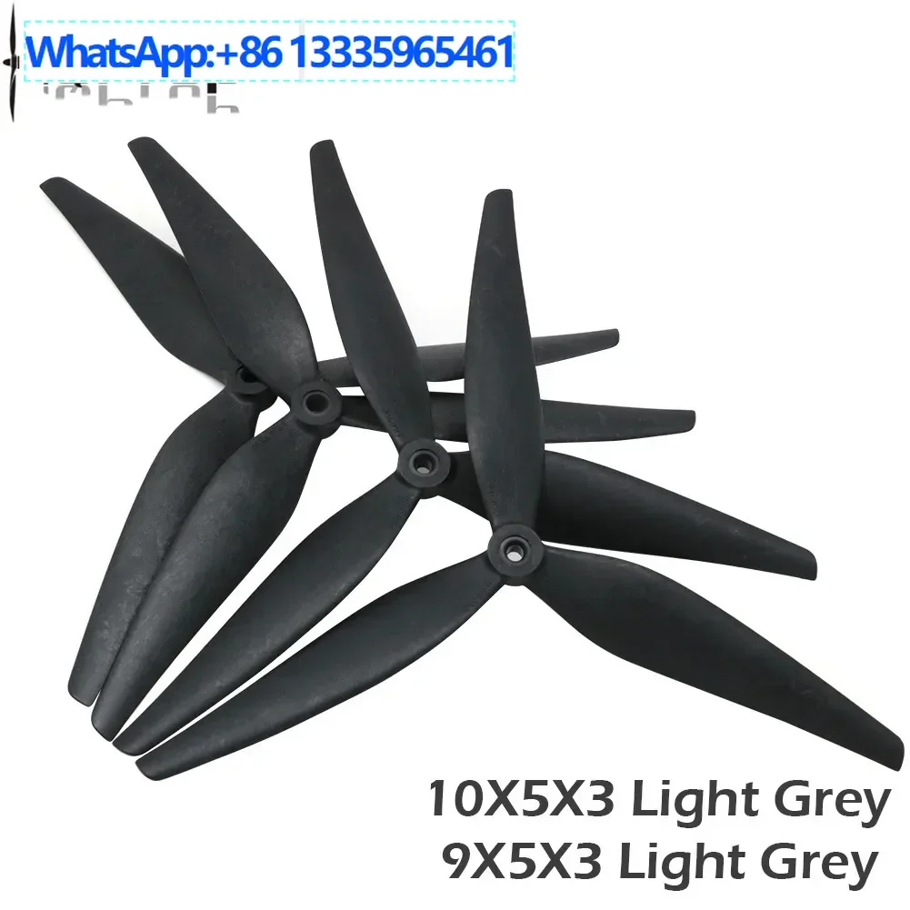 

HQProp 9050/1050 Mixed carbon trefoil propeller 1 pair FPV traverser Multi-axis aircraft propeller