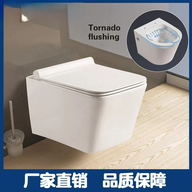 Wall-Mounted Toilet Home Wall-Mounted Hidden Hanging Embedded Wall Drainage Wall-Mounted Hanging Toilet