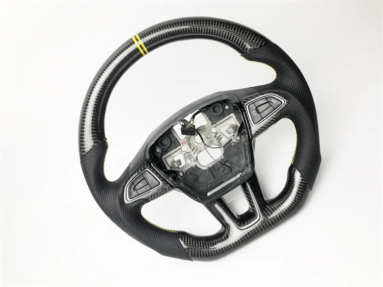 suitable for Ford Focus Forex Ruiji Taurus return to standard carbon fiber steering wheel modification