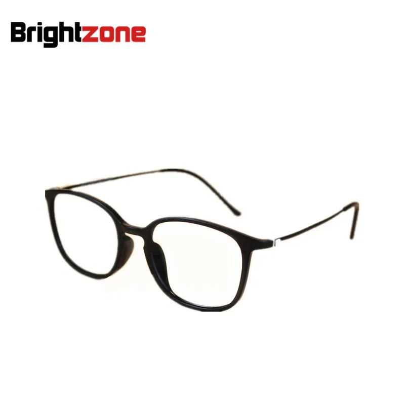 2023 Fashion Women Super Big Geek Glasses Frame Tungsten Carbon Steel Eyewear Men Vintage Ultra Thin Arm Nerd Myopia Eyeglasses