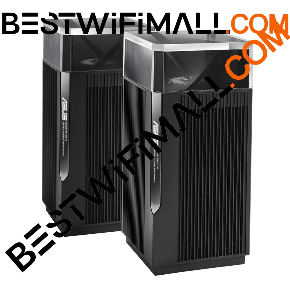 

ASUS ET12 ZenWiFi Mesh-роутер для всего дома с Wi-Fi 6E, 6 ГГц, 12 потоков, 11000 Мбит/с, AiMesh, два порта LAN и WAN 2.5G, 2 штуки в комплекте
