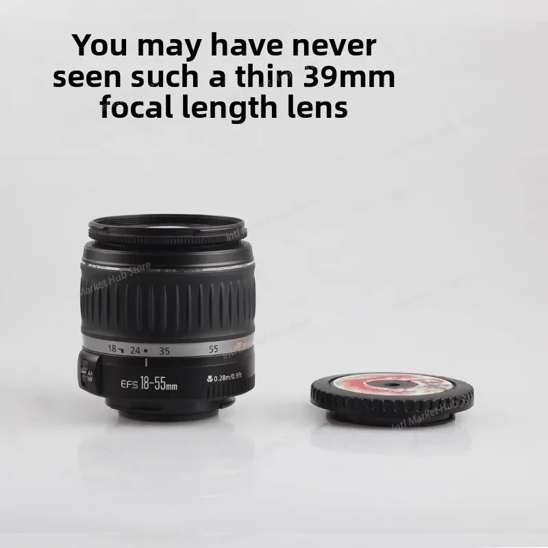 For 39mmf10 third-generation prime and pan-focus lens is suitable FOR Canon ef single-lens reflex camera mount ccd panfocus film
