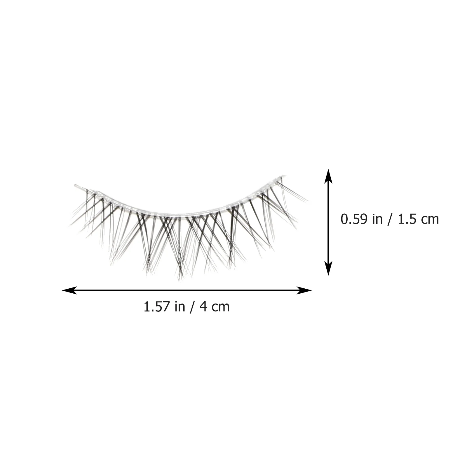 5 Paar falsche Wimpern, natürliche, dichte Wimpern, schickes Augen-Make-up-Zubehör, künstliche Faser, wasserdichtes Make-up, Wimpernverlängerung