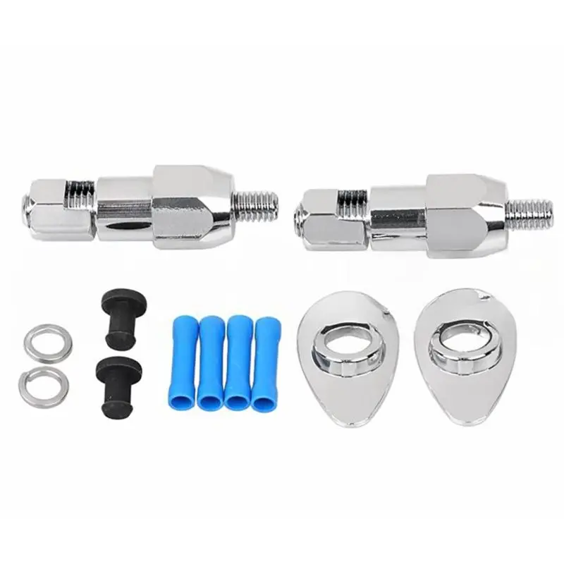 Stable-Softail Fat Boy Springer Night Train For 2003-2017 Rear Turn Signal Directional Relocation Kit For Cross Bones