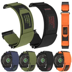 Quickfit Nylon Strap For Garmin Descent Mk3i 51mm Mk2 Bracelet Garmin Enduro 2 MARQ/Epix Gen 2 Sports 22mm 26mm Band Accessorie