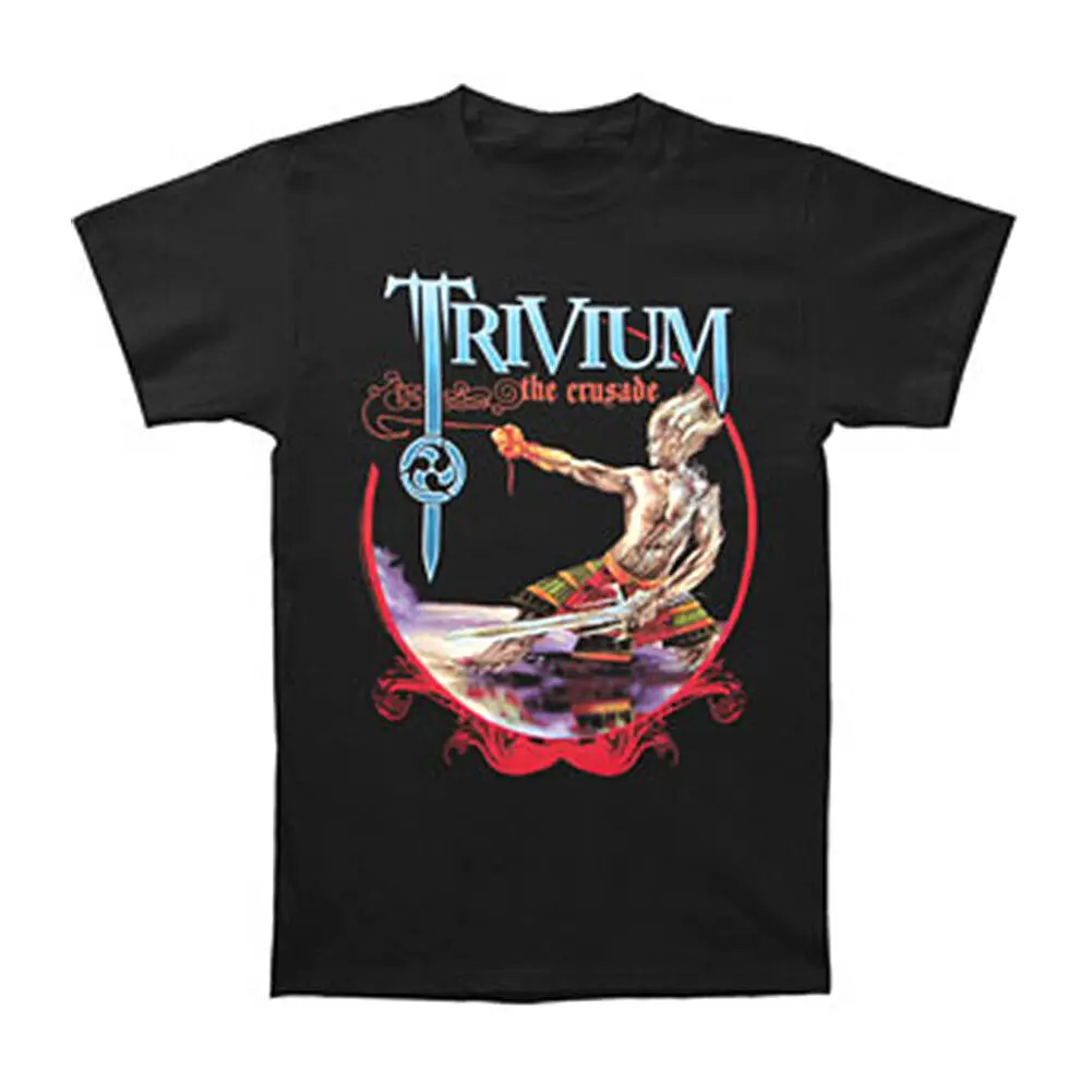 Men'S Trivium Hero 06 Tour T Shirt Small Black