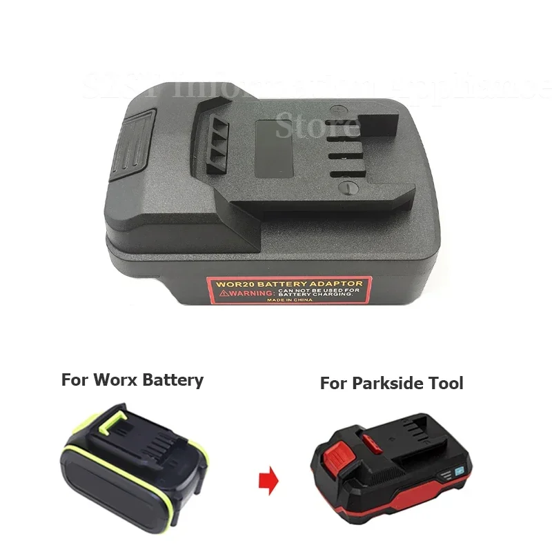 Power Tool Battery Adapter For Parkside 20V Converter Use For Worx/Kress 20V Li-Ion Battery 5PIN Bigfoot Green style Battery