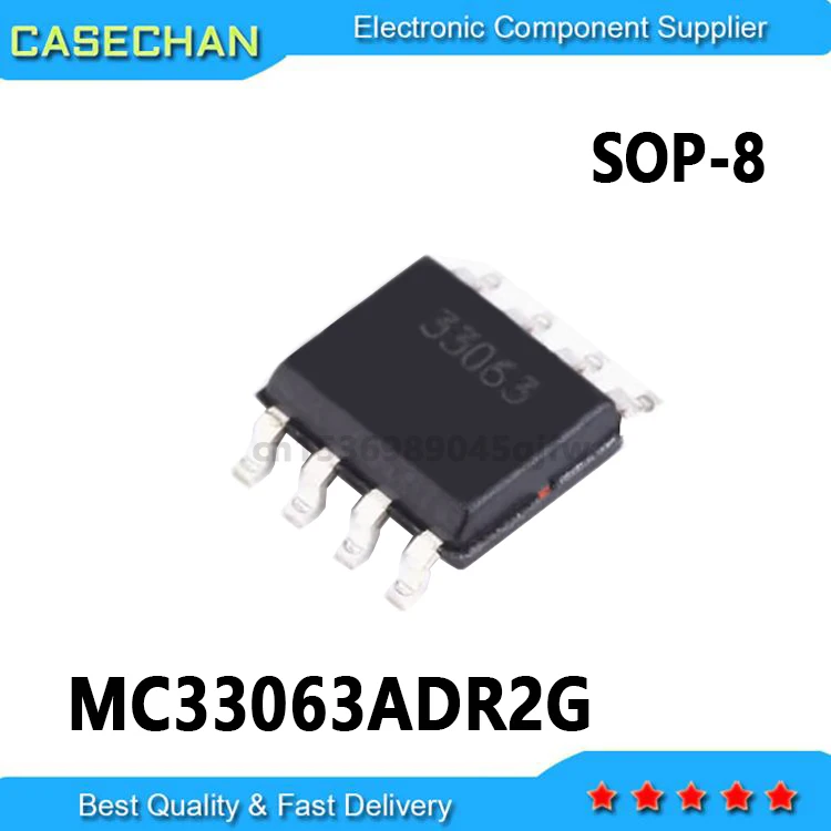 100pcs MC33063ADR2G MC33063 33063 MC33063ADR SOP-8