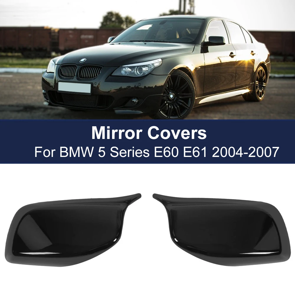 

Mirror Cover Cap for BMW 5 Series E60 E61 E63 E64 2004-2008 520i 525i 528i 528xi 530i