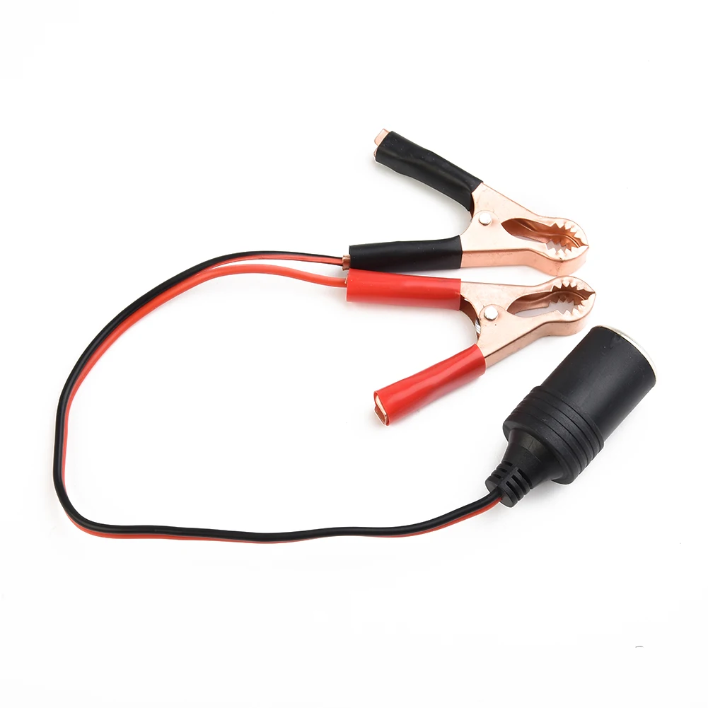 Metal Car Battery Cable Clamp Battery Cable Clamp 1c㎡ 12V-24V Battery Crocodile Clip Plastic 1 Pc Female Useful