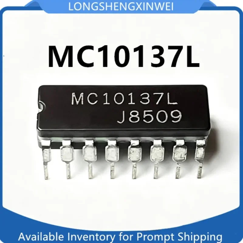 50PCS MC10137L DIP16 Direct Insertion New Original High-speed ECL Industrial Logic Counter Chip in Stock