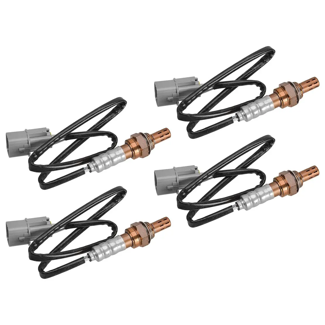 

2344191 2344192 2344193 4Pcs Upstream Downstream Oxygen O2 Sensor Fit for Hyundai Santa Fe Tucson Kia Optima Sportage 2.7L V6