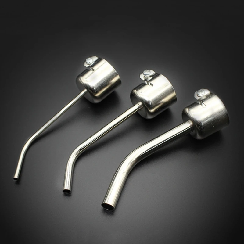 Bend Hot Air Nozzle Lengthen 10cm BGA Universal Nozzle Welding Accessories For 850 850A 852 852D 852D+ 950 952 8502D