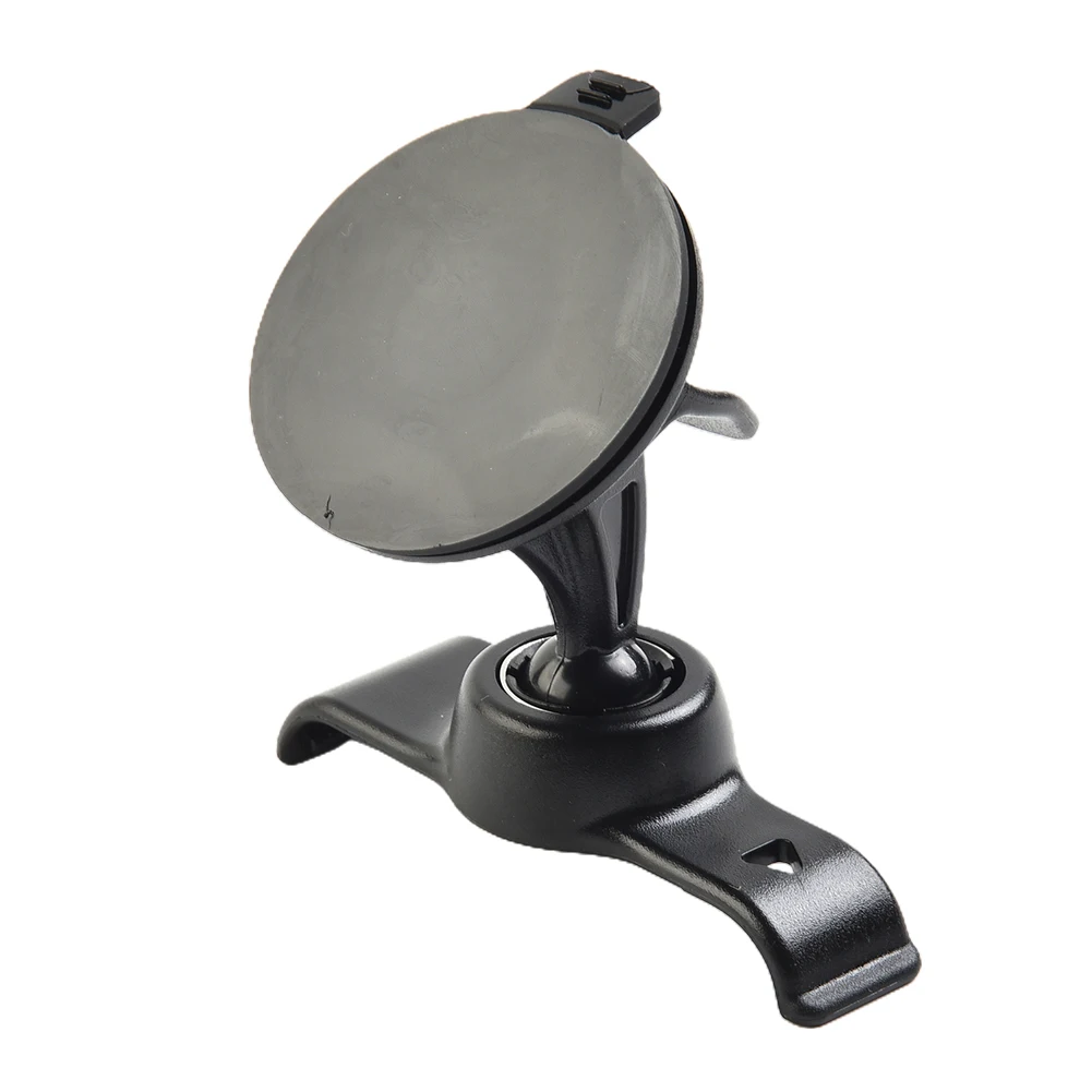 High Quality Practical Car Bracket GPS Accessories Holder Lightweight Mount Plastic Suction Cup Mount 1Pcs Black