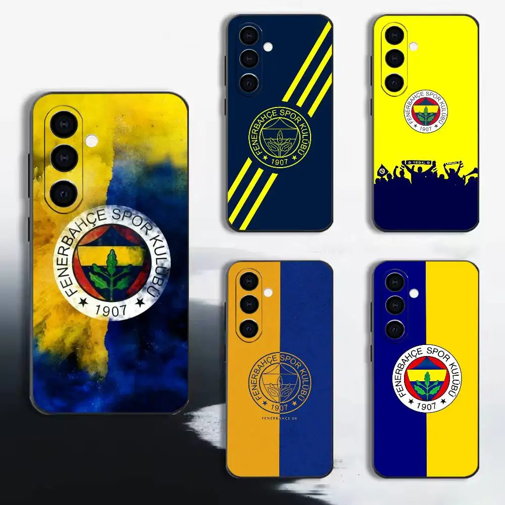 F-Fener-bahce S-ports C-Club logo  Phone Case For Samsung A72,A53,A71,A70,A52,A73,A51,Silicone Black Soft
