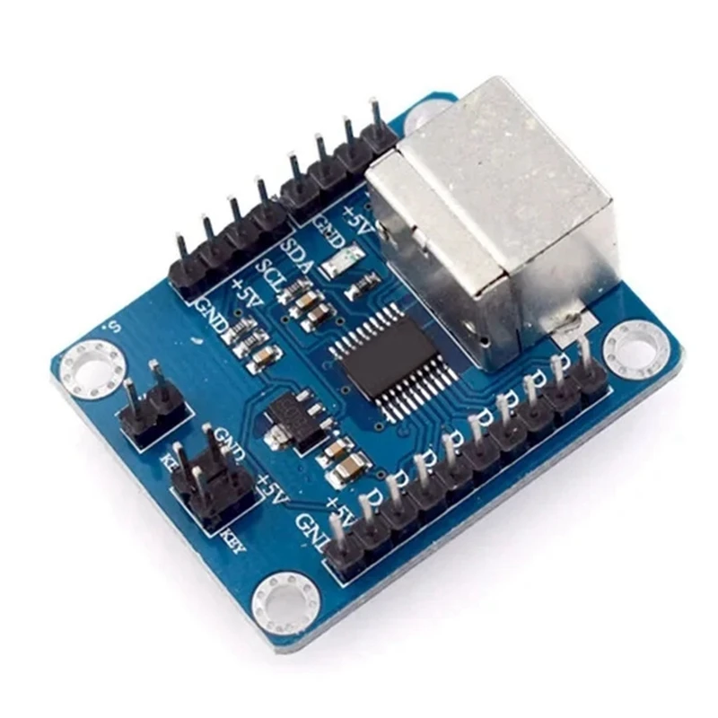 Super Sale For PS2 Keyboard Driver Module Serial Port Transmission Module Arduino AVR PS2 Keyboard Driver Module