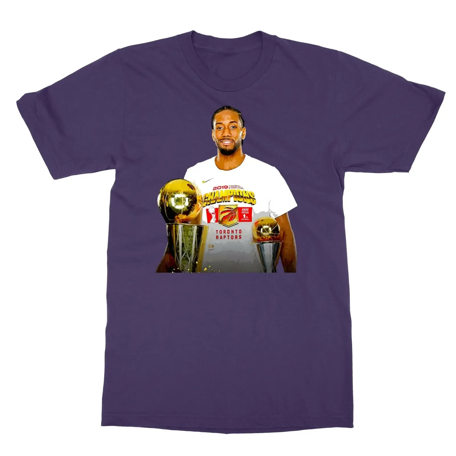 Kawhi Leonard Celebration We The Champs Men''s T-Shirt