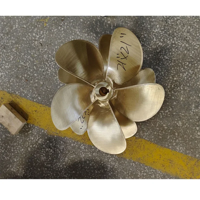 Hélice de barco inoxidable con ventilador de 6 aspas