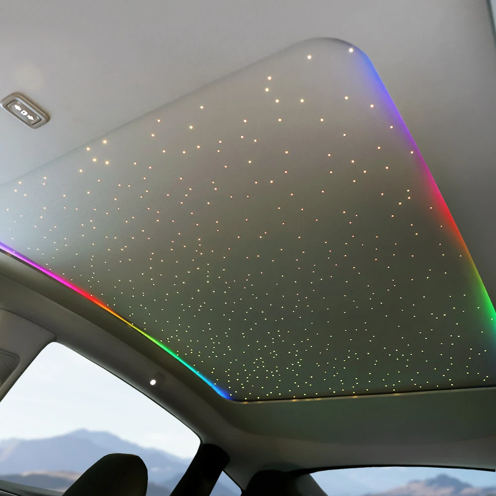 Retractable Car Sunshade for Tesla Model Y Shields UV Magnetic Roof Sunshades Sun Cover Car Protector  Customized Accessories LB