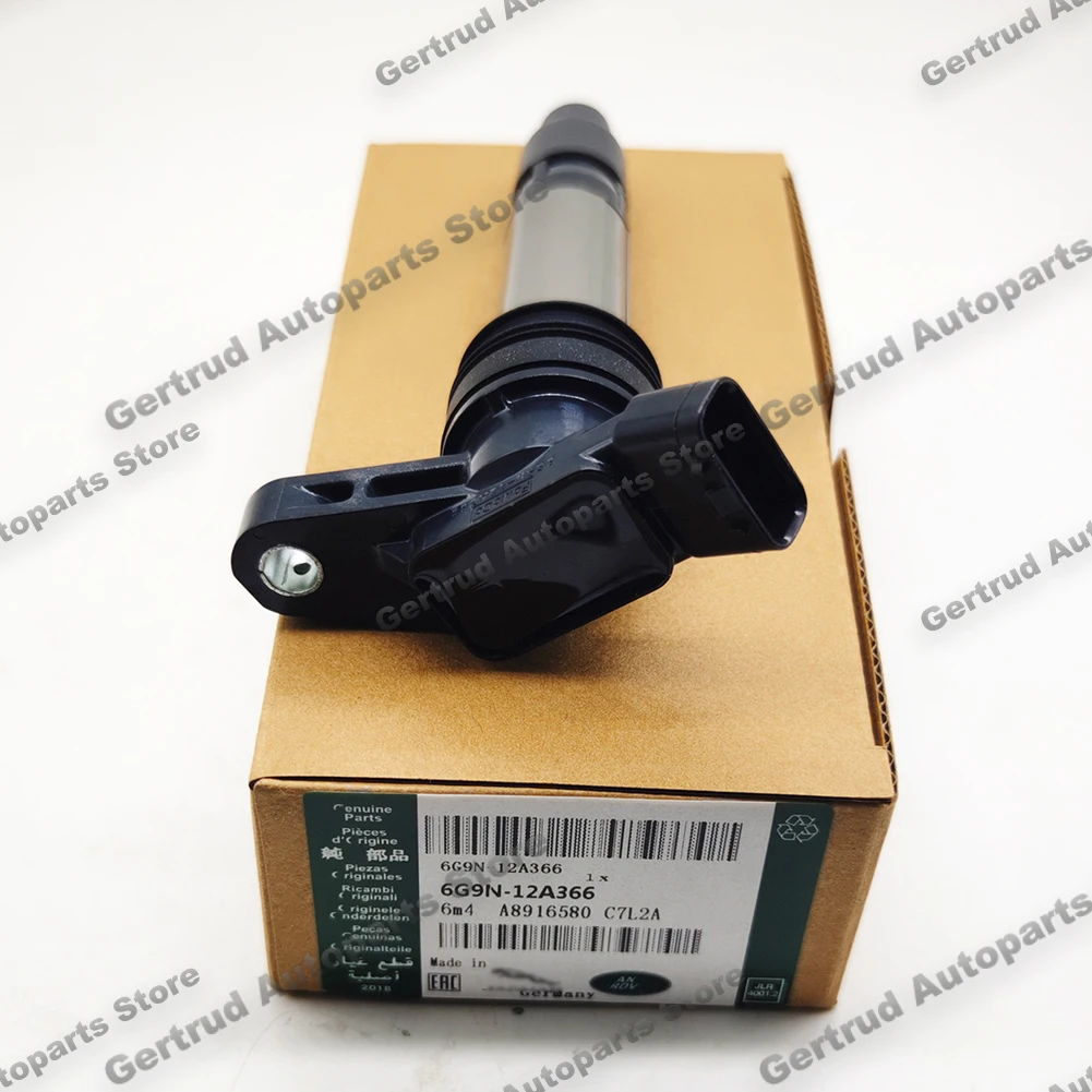 099700-1070 6G9N-12A366 New Ignition Coil For L-and Rover LR2 V-olvo S80 V40 V70 XC60 XC70 XC90 6G9N12A366 6G9N12A366 0997001070