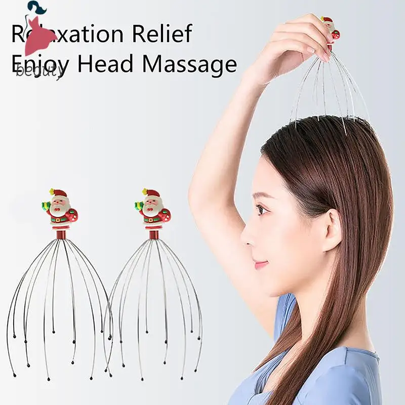 1PC Scalp Massagers With Claws Hair Stimulation Stress Relief Massage Relieves Stress Head Massage Scratcher For Deep Relaxation