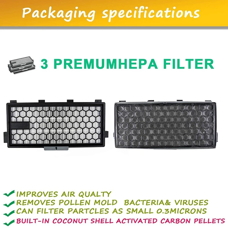 Filtro de substituição AirClean ativo, SF-AA 50,SF-HA 50,SF-HA, compatível com ajuste para Hoodies, S4, S5, S6, S8, S8000, S8999