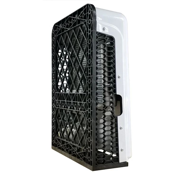 المصنع مباشرة توريد بطارية تعمل بالطاقة الحائط والسقف العلوي شاحنة سبليت Rv 12v 24v مكيف الهواء برودة وقوف السيارات #4