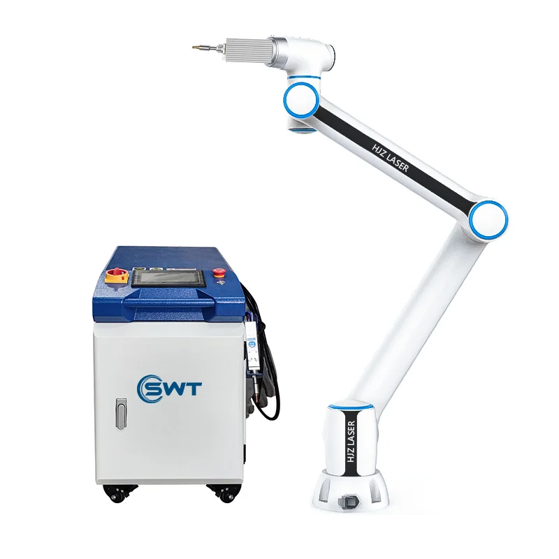 SZGH Cnc 1500w Laser Welder Robot Arm Arc/tig Welding Robot Aluminum Stainless Steel Automatic Welding Robot 6 Axis With Chasses