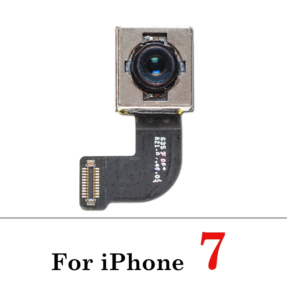 1Pcs Tested Well Back Rear Camera With Flash Module Sensor Flex Cable For iPhone 5 5S 5C SE 6 6s 7 8 PLUS Back Camera