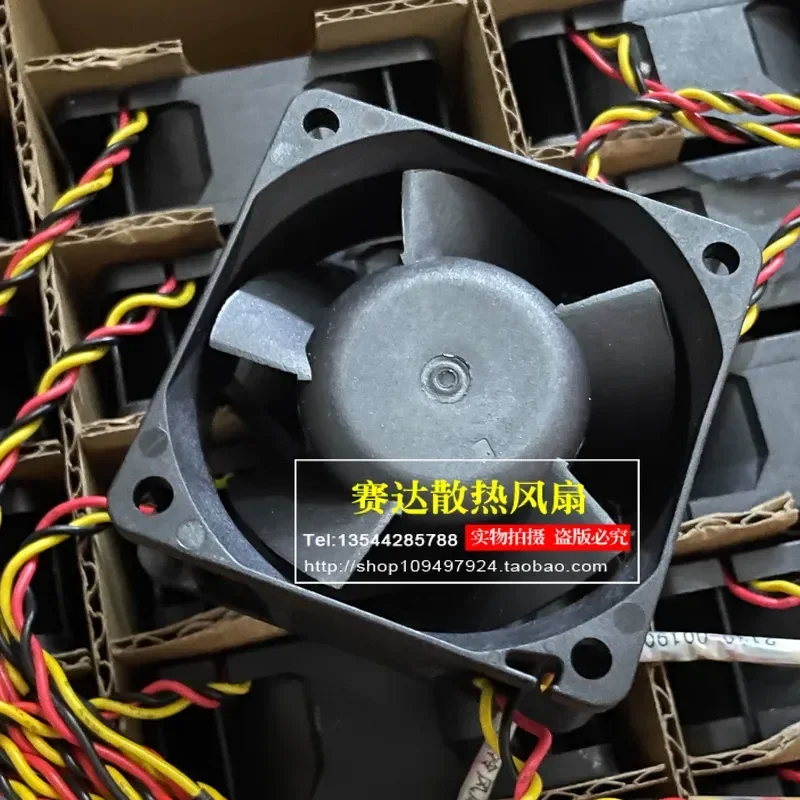 New SUNON PE60251B3-000C-G99 6025 12V 2.37W Three-Wire Ball Bearing Cooling Fan for Electronics