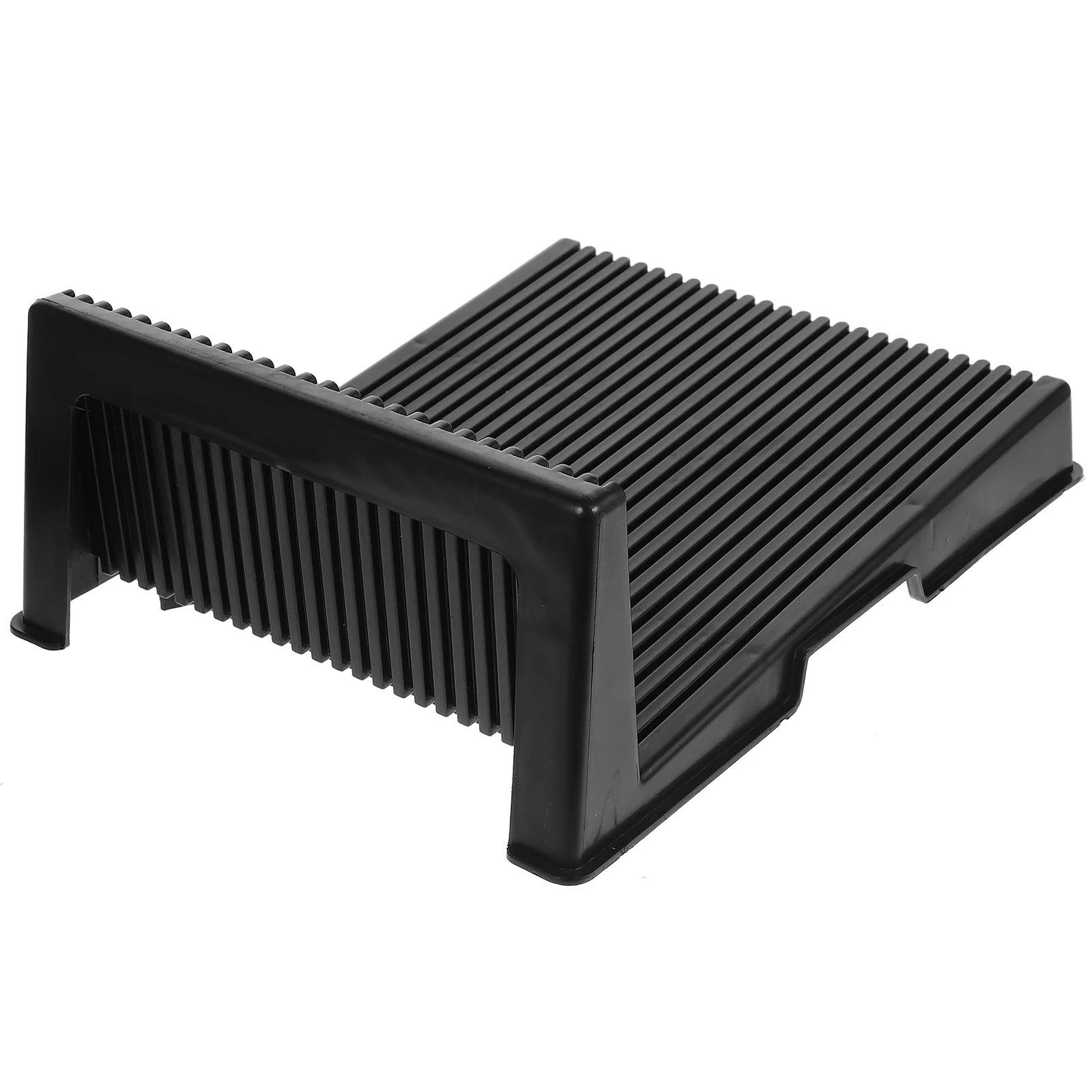 

Circuit Board Rack Anti Static Bracket Pcb Holder Black Abs Multi Slot Design Storage Display Sturdy Tool Increase Efficiency
