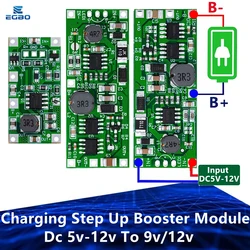 Charging Step Up Booster Module Dc 5v-12v To 9v/12v For 18650 Lithium Battery Ups Voltage Protection Converter Charge Discharge