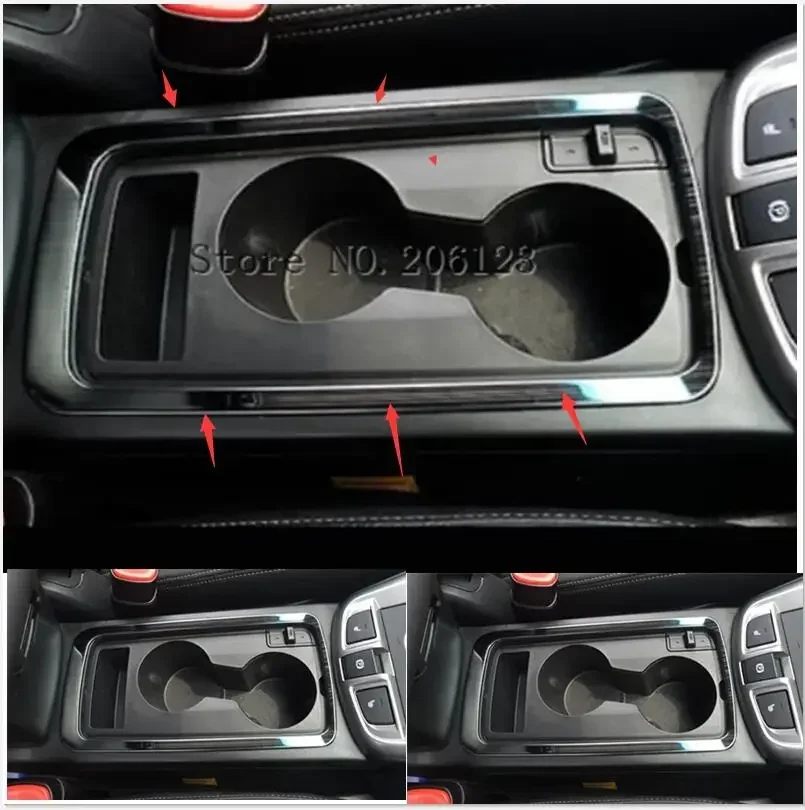 

Car styling FOR 2008-2014 Chevrolet CAPTIVA Auto interior moulding , cup holder decorative trim without heating button
