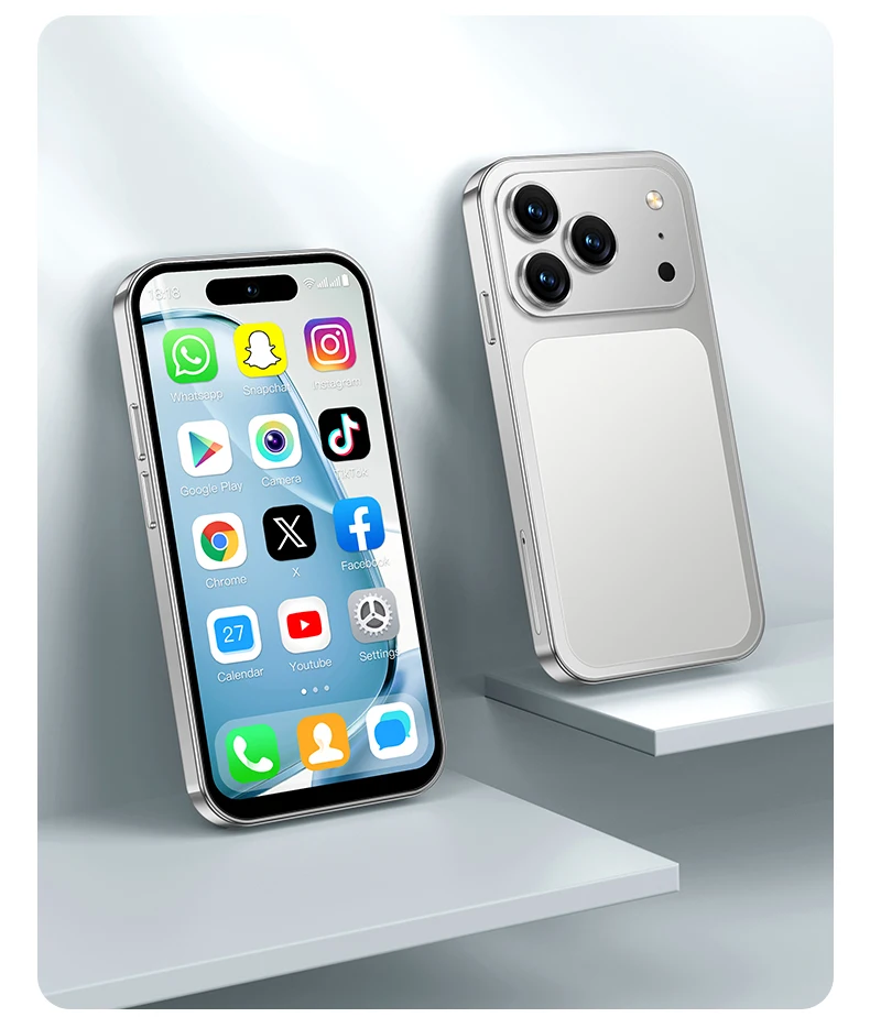 2026 New ONEMYTH Orange A18 Pro&A19 Pro, 3.99″/4.5″, 2000mAh Battery, 4G Network Dual SIM Cards, mini Smartphone