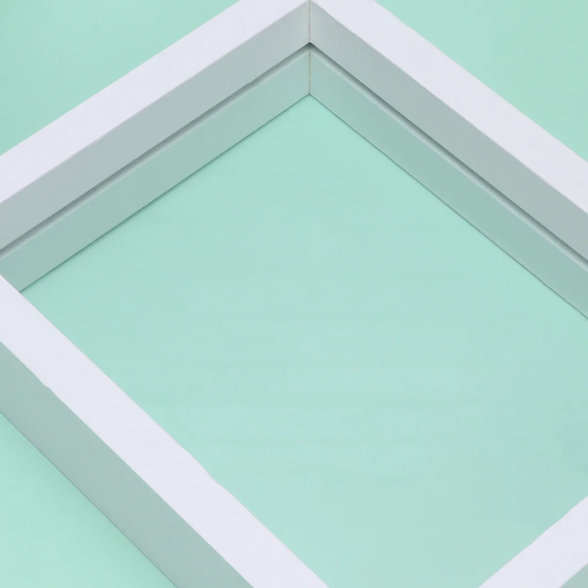 

6 Inch Stereoscopic Glass Photo Frame Double Sided Plant Specimen Holder For Bedroom Living Room Wall Table Decoration Box Frame