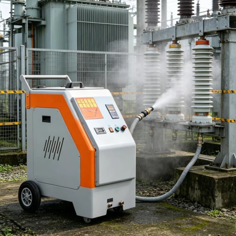 Automatic Temperature Control Anti Condensation Dry Ice Blaster Stable Performance in High Humidity Wet Conditions