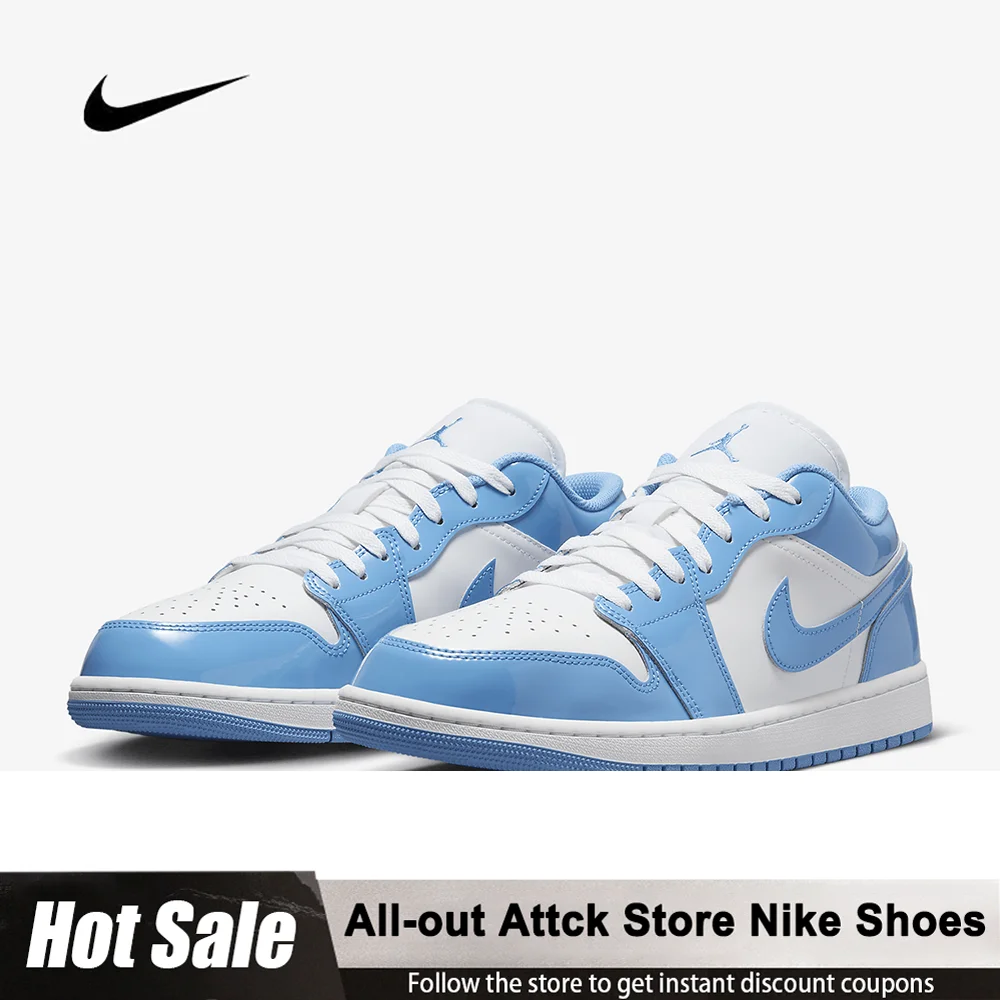 

Nike Air Jordan 1 Low Legend синие низкие баскетбольные кроссовки в стиле ретро для мужчин и женщин FZ2138-114, нескользящая и прочная парная обувь