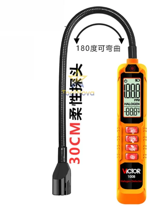 High Precision Air Conditioning Refrigerant Leak Detector Refrigerator Fluoride Leak Automotive Refrigerant Freon Snow Dog Nose