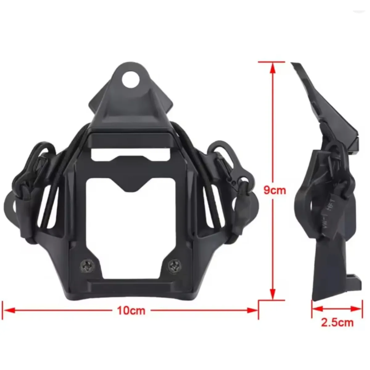 FAST Helmet Night Vision Device Bracket Accessories for Tactical Helmet VAS Shroud Three Hole NVG Mount Adapter