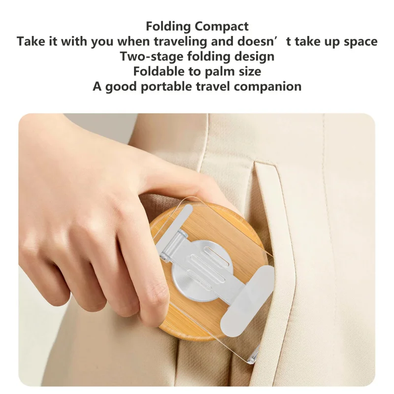 Acrylic Cell Phone Stand Transparent Phone Stand Desktop Table for iPhone 14 ProMax Samsung Huawei Xiaomi Phone Holder Rotatable