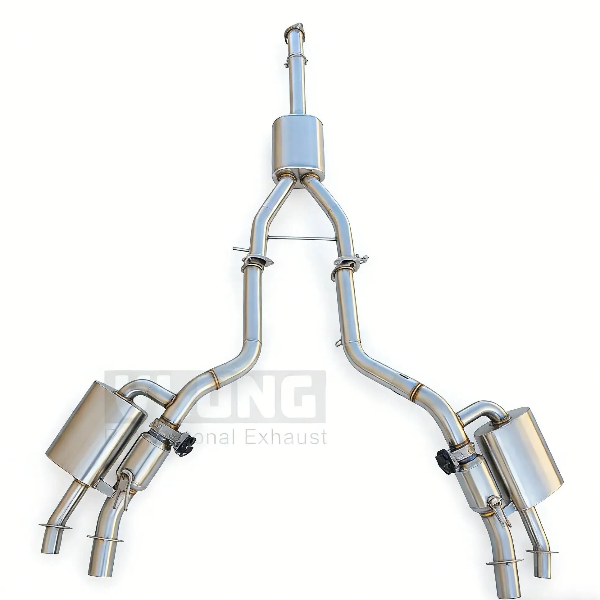 

Cat Back Exhaust System For 2018-2023 Kia Stinger 2.0T Performance Stainless Steel with Valve