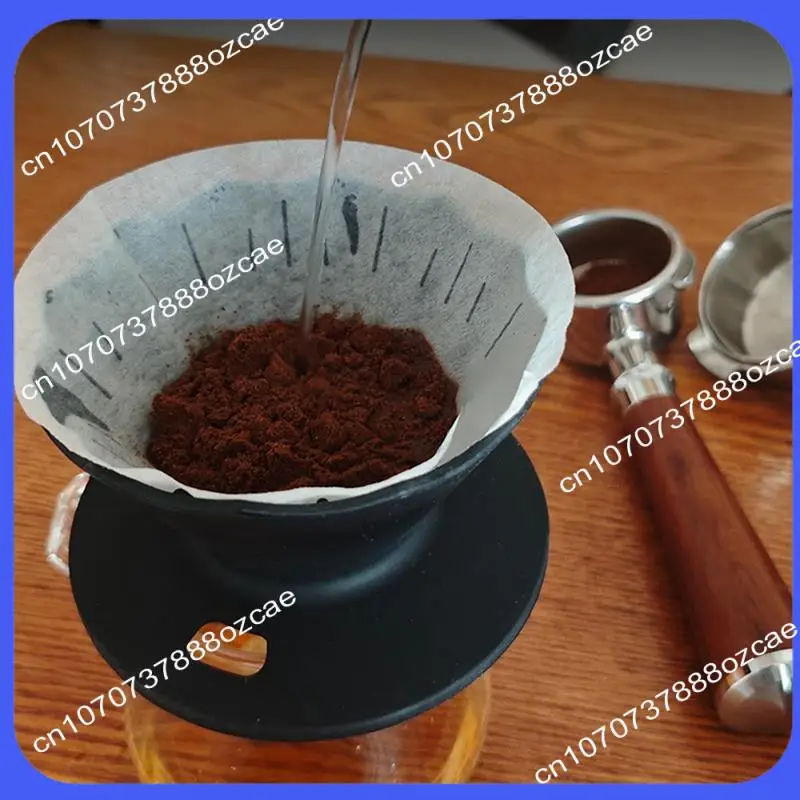 A26P قابل للطي صب على فنجان القهوة سيليكون التخييم فلتر القهوة للسفر التخييم مكتب هوم اكسسوارات القهوة الأخضر