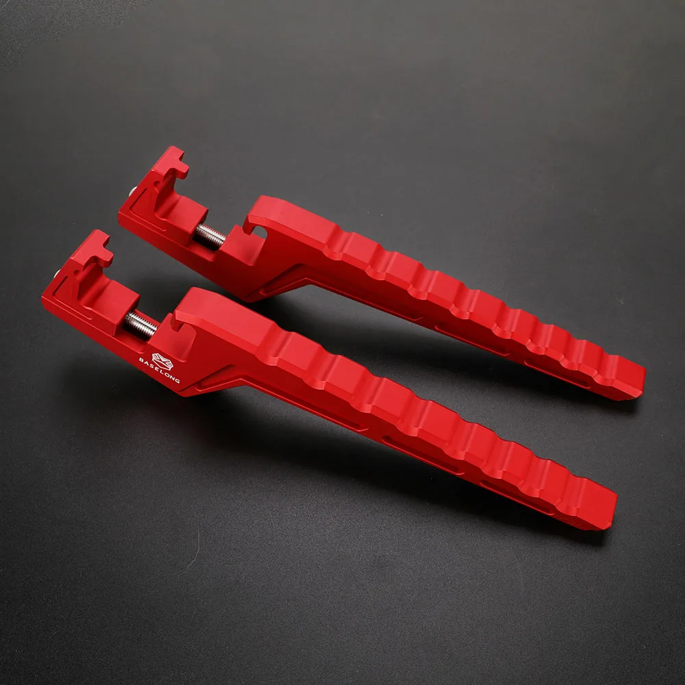 For Honda CRF450R CRF450RWE CRF450RX CRF450X 2019 2020 2021 2022 2023 2024 2025 Rear Passenger Foot Peg Footrests Footpeg Pedal